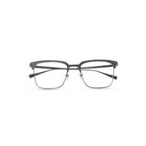 Masunaga Grey Titanium Optical Frames With Rectangular Design - NWT